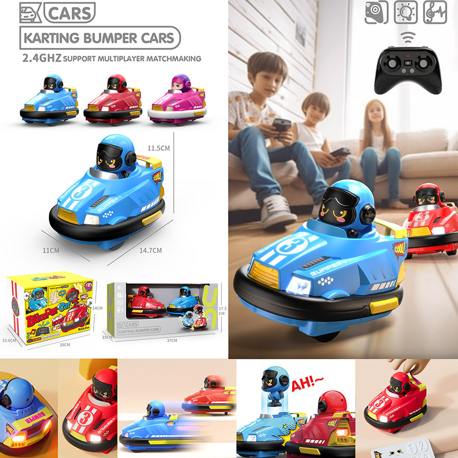 RC battle bumper car toy