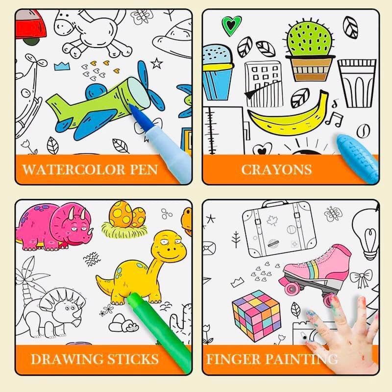 kids coloring role