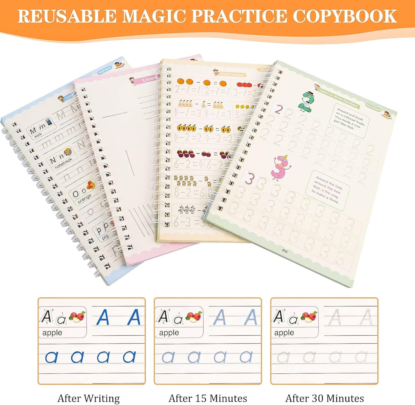 magic practice  copybook