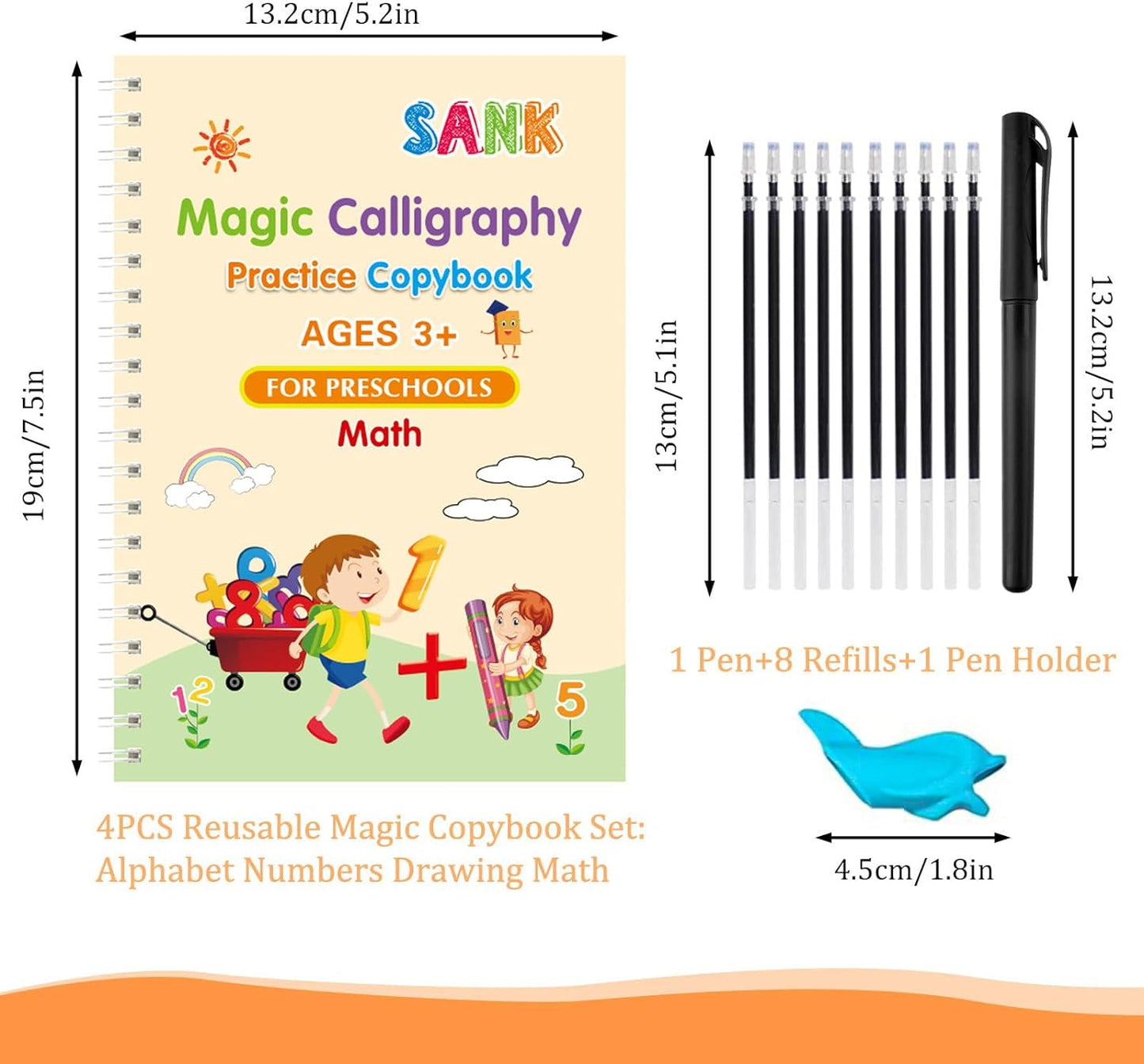 magic practice  copybook