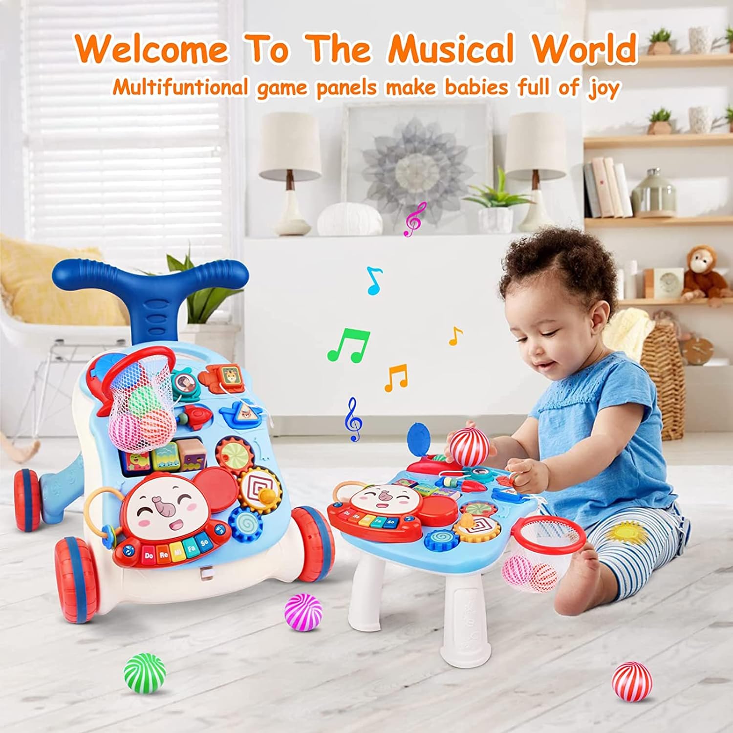 Baby Push Music Walker