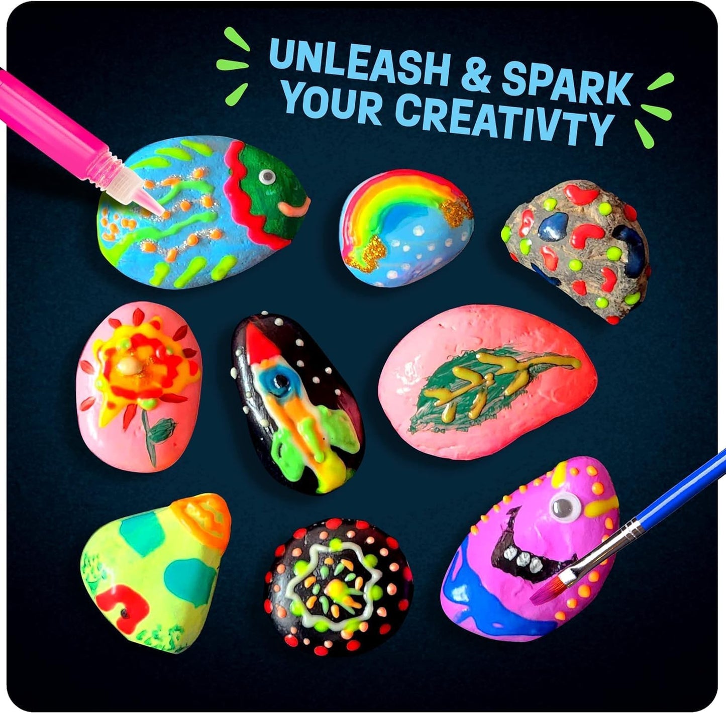 Rock Painting Kit for Kids