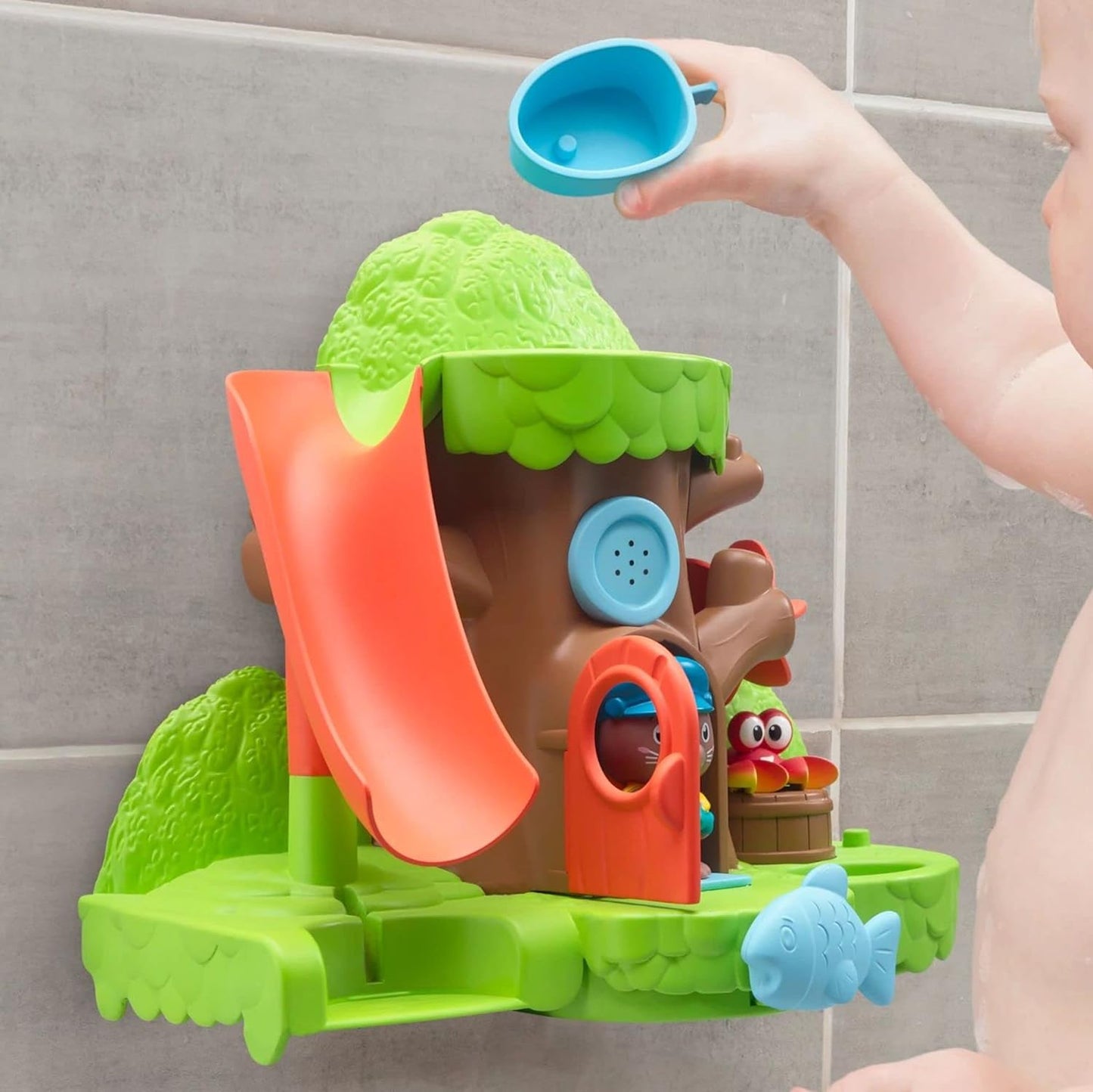 Fat Brain Toys Timber Tots Bathtub Bay Bath Toys for Ages 2 to 3