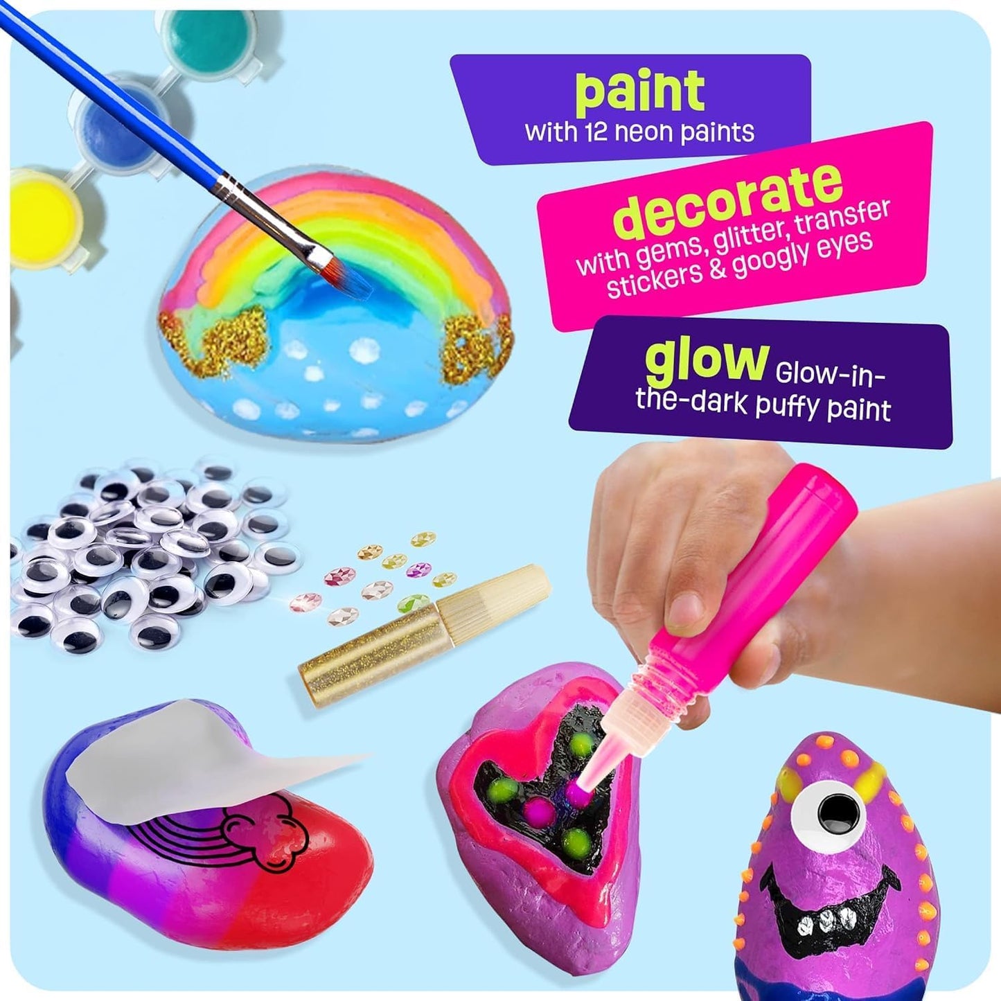 Rock Painting Kit for Kids