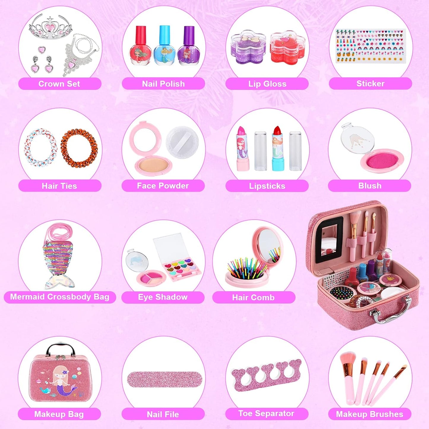 Kids Makeup Kit for Girl